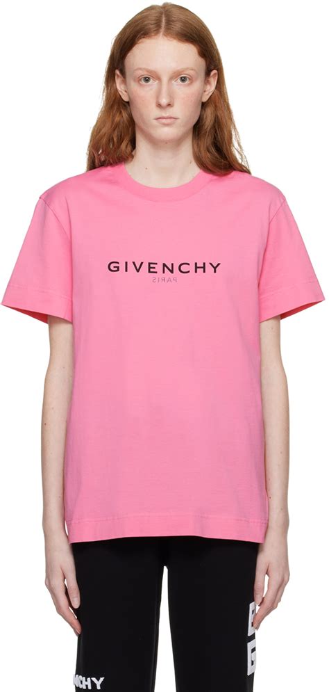 givenchy pink star shirt|givenchy t shirt prices.